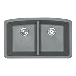 Grey Quartz Double Bowl 50/50-3219 kitchen sink
